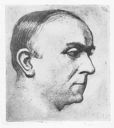 Portrait of Edmond Glesener by Armand Rassenfosse